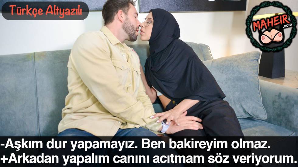 Türbanlı Bakire Sevgilim Önce Olmaz Dedi Sonra Götten Verdi