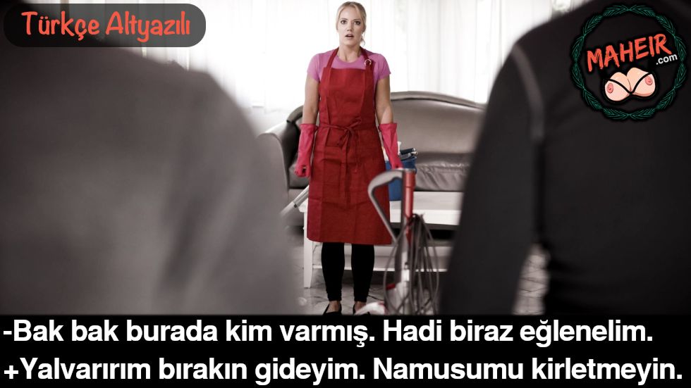 Hırsızlar Girdikleri Evdeki Hizmetçiyi Zorla Yatırıp Sikti