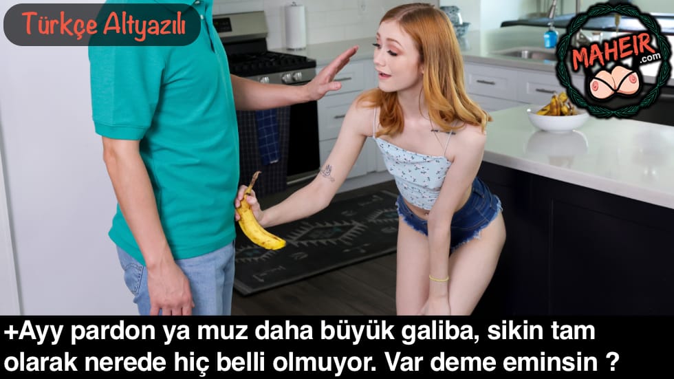 Kız Kardeşim Sikin Ufaktır Dedi Çıkarıp Masaya Vurdum