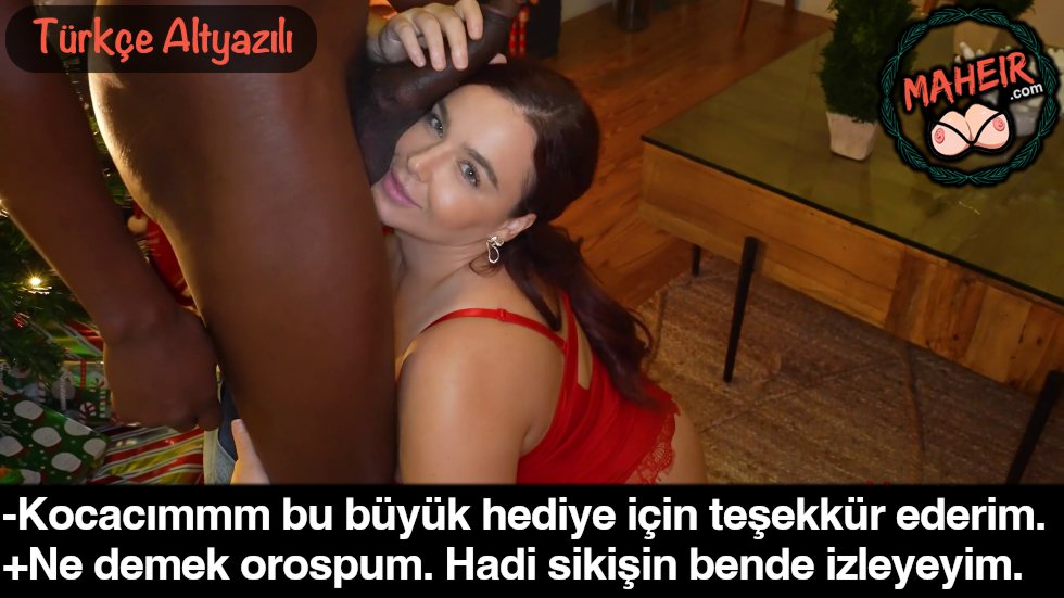 Kocamın Bana Yılbaşı Hediyesi Zenci Yarrağı Oldu Cuckold