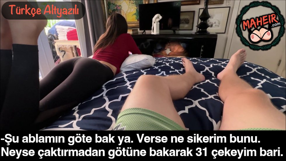 Yanımda Taytla Uzanan Ablamın Göte Bakarak 31 Çektim