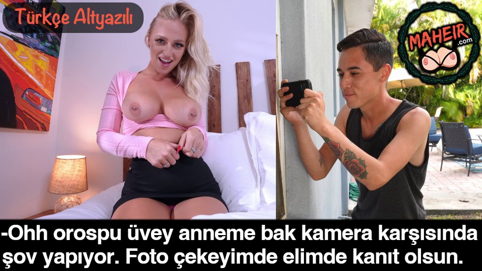 Üvey Annemi Gözetleyip Fotoğraflarını Çektim Şantaj Yaptım