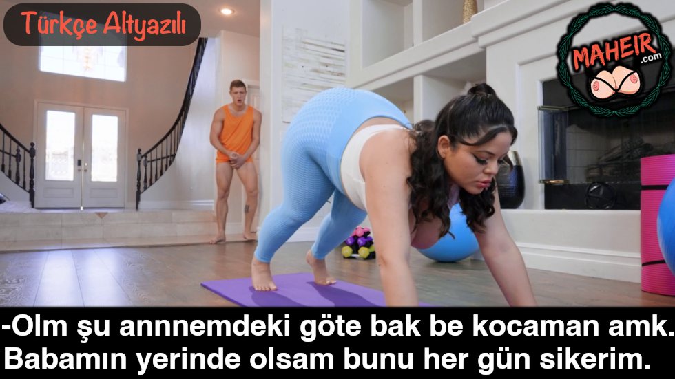 Üvey Tombul Annem Spor Yaparken Koca Götüne Bakıp Asıldım