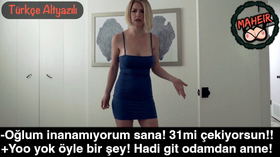 Porno İzlerken Üvey Anneme Yakalandım Boşalmama Yardım Etti