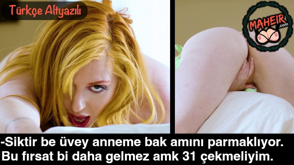 Üvey Annem Mastürbasyon Yaparken Gizlice İzleyip 31 Çektim