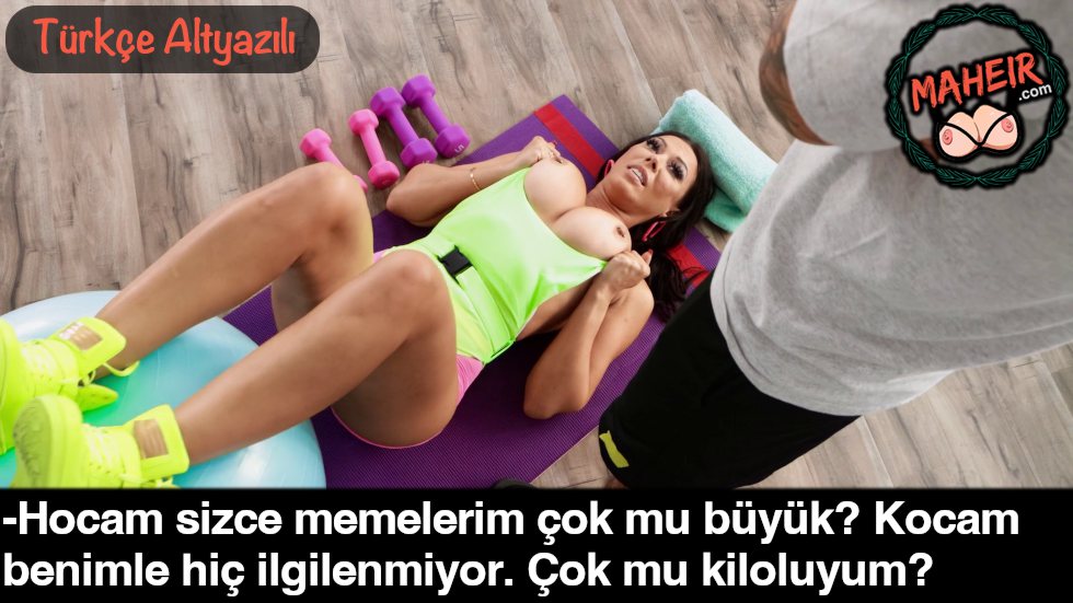 Evli Olgun Kadın Spor Hocasına İş Atıyor Altyazılı Porno