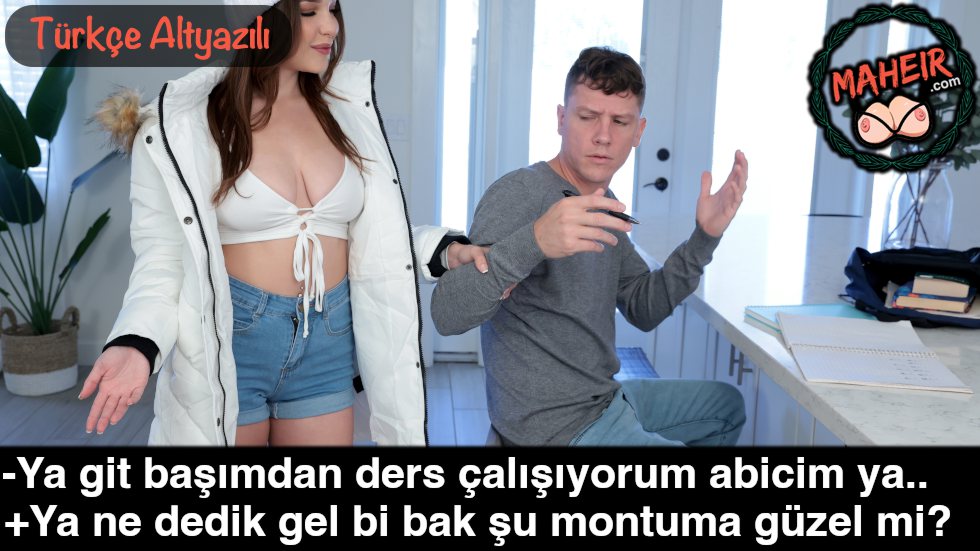 Kız Kardeşim Önü Açık Giyiniyor Memeleri Beni Mest Ediyor