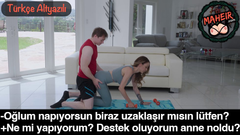 Annesine Spor Yaparken Yardım Eden Fırsatçı Oğlan Dayıyor